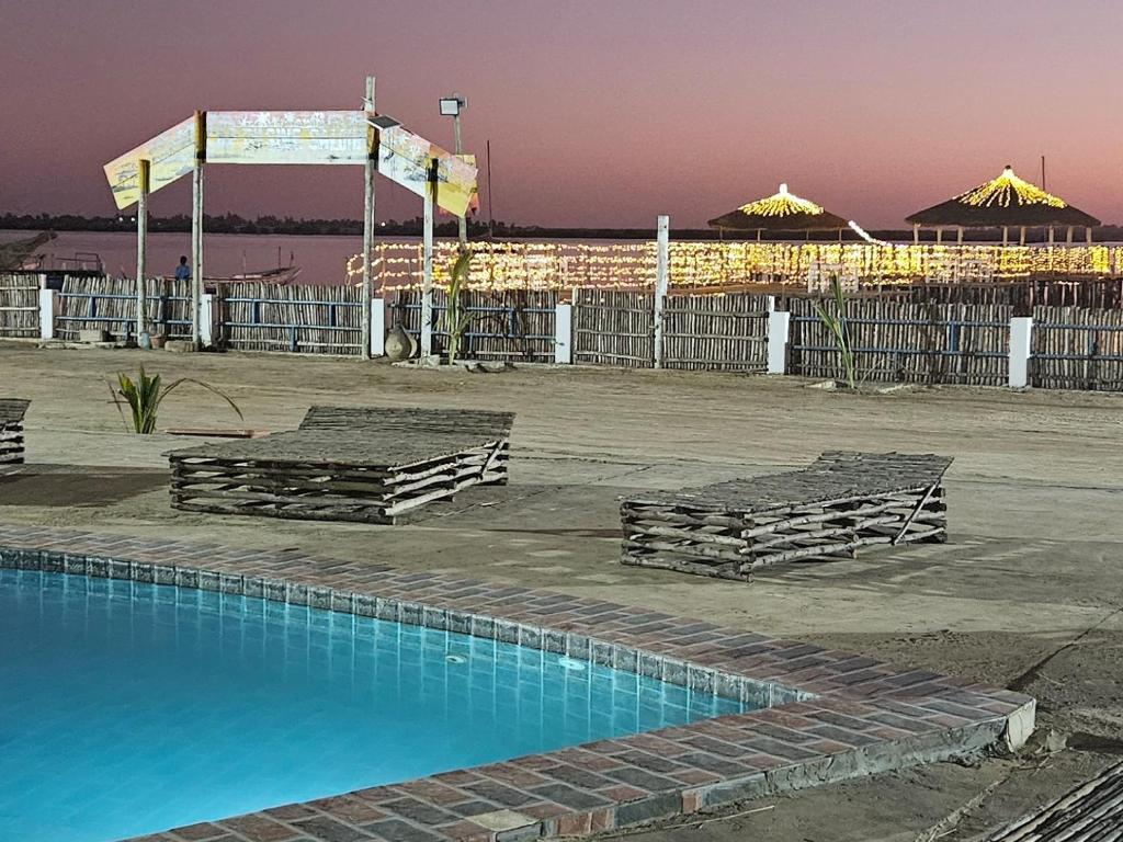 Chambre Familiale Vue Mer - Hotel Cap du Sine Saloum