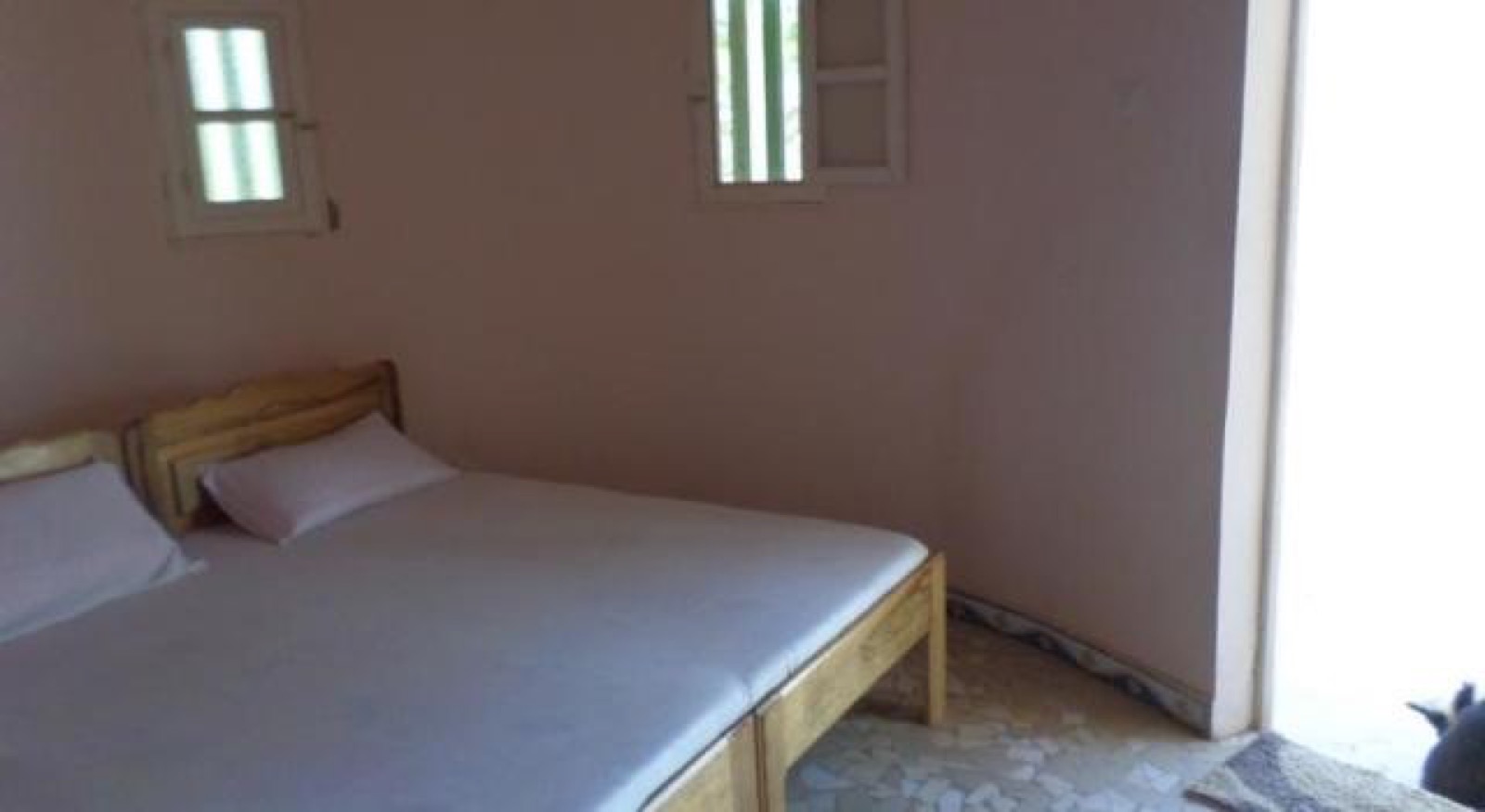 Chambre ventilée - Campement Le Héron Cendré